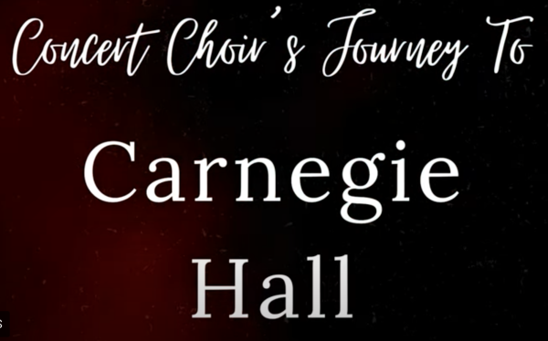 Film: Concert Choirs Journey to Carnegie Hall