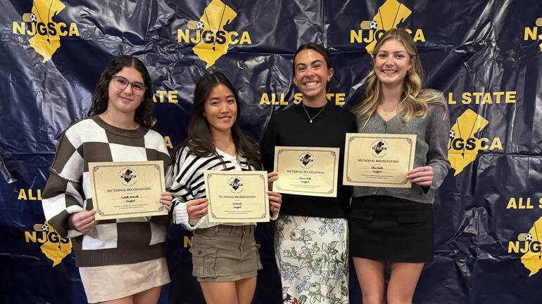 Girls Soccer Honored At State Ceremony
